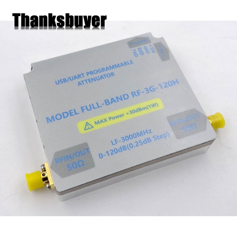LF-3GHZ-120DB Bidirectional Digital Control RF Attenuator+LCD Main Control Board gallery