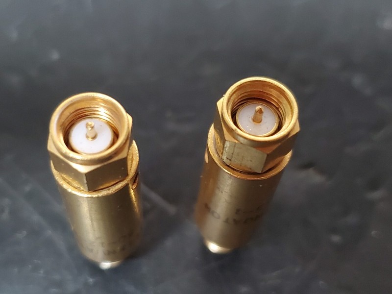 2 pc Lot: Meca 660-5-1 and 66-012-1 Attenuators, 5 dB & 12 dB, DC - 4 GHz gallery