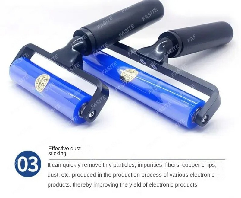 Cleaning Patch Glue Roller Sticky Dust Roller Sticky Dust Dust Removal Silicone gallery