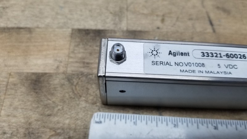 Agilent HP 33321-60026 DC-3GHz 70dB 5V Programmable Step Attenuator #3 gallery