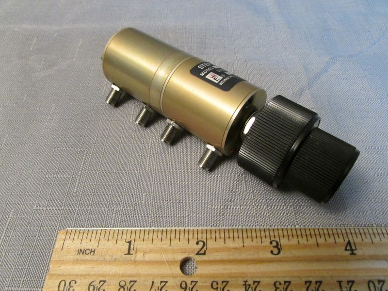 WEINSCHEL 3014-100 Dual Rotary Step Attenuator 0-100dB Panel Mount
