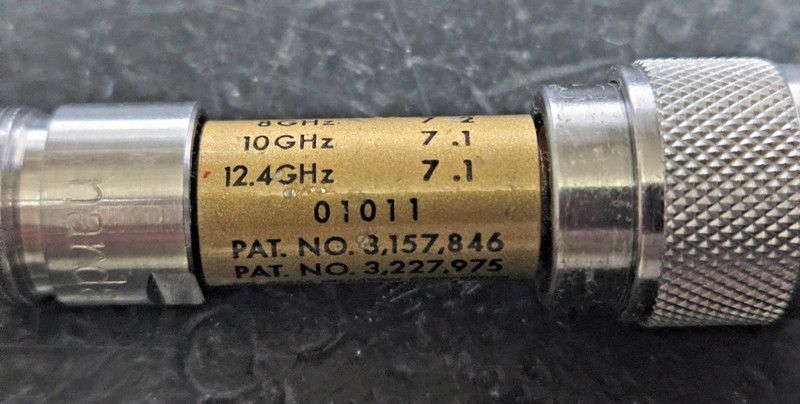 Narda 777C precision attenuators, 7 dB TESTED 6-12 GHz Cal gallery