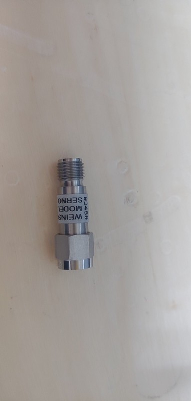Weinschel 3T-20: Coaxial RF Attenuator 20 dB 2 W SMA(M) to SMA(F) (1933)