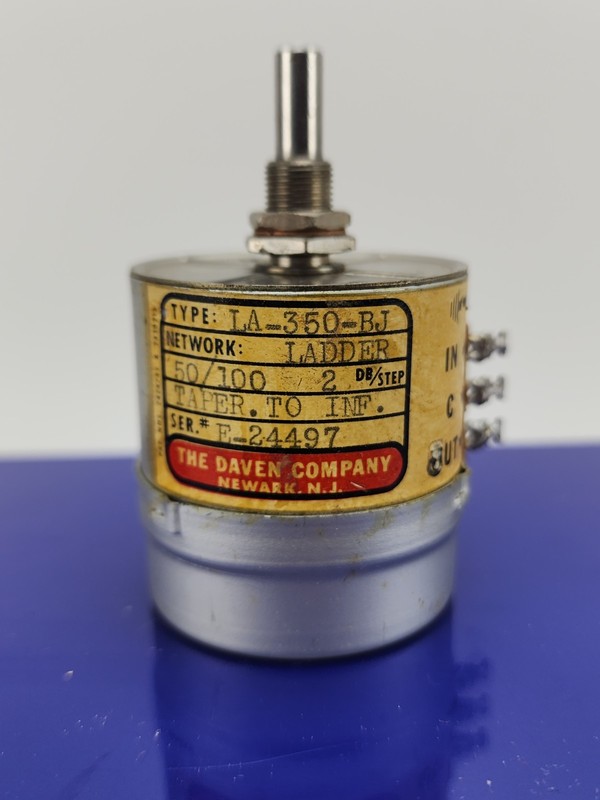 Vintage Daven LA-350-BJ Ladder 50/100 Ohms 2DB Step Taper LA-350 AS IS gallery