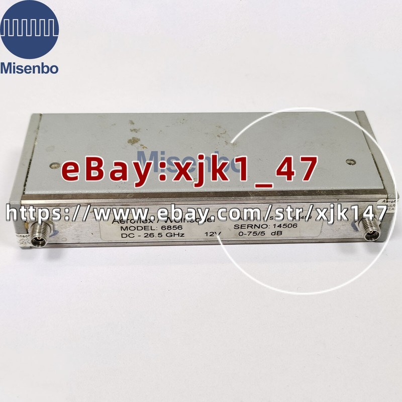 1PC Aeroflex/Weinschel 6856 Programmable Step Attenuator DC-26.5GHz 12V 0-75/5dB