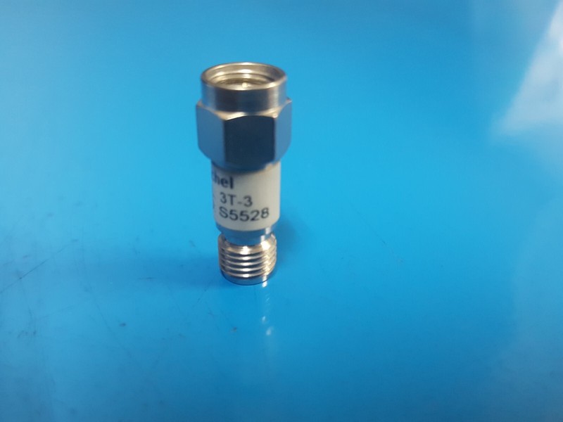 Weinschel 3T-3: Coaxial RF Attenuator 2 W, DC-12.4 GHz (S5528) gallery