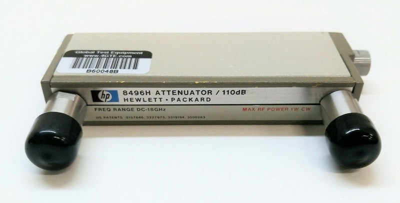 Keysight 8496H-001 Programmable Step Attenuator, DC to 18 GHz, 0 to 110 dB, 10 d