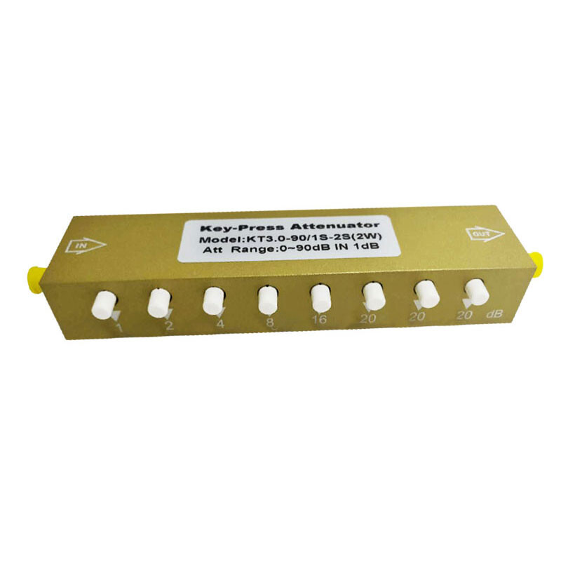Variable RF Step Attenuator 0-90dB 0-3G SMA-KK Key-Press KT3.0-90/1S-2S #sz gallery