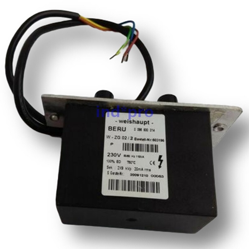 Weishaupt Ignition Transformer W-ZG 02/2 Ignition Transformer 220V Brand New