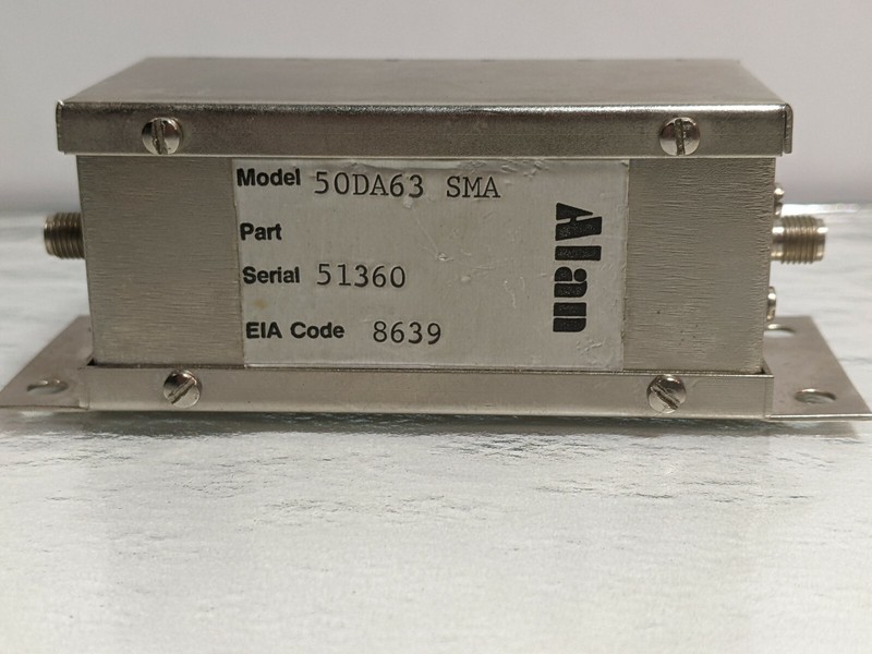 Alan RF Programmable Attenuator 50DA63 SMA 0 - 63 dB DC - 1000 MHz 50 Ohms 0.5 W gallery