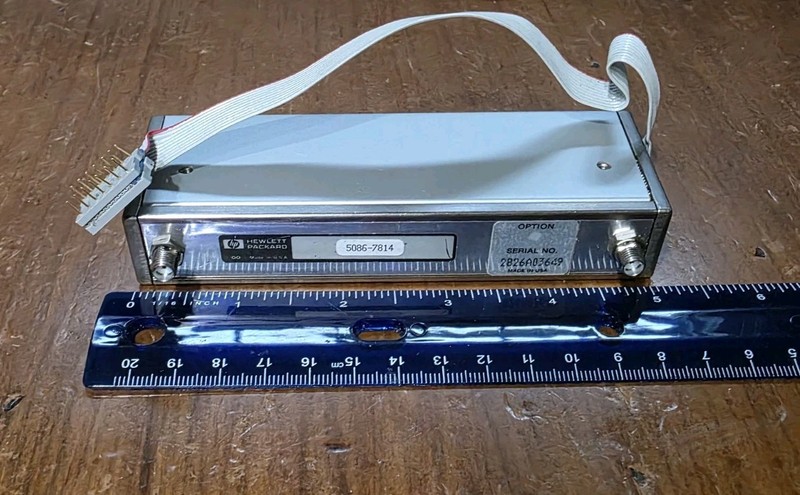 HP 5086-7814 COAXIAL PROGRAMMABLE STEP ATTENUATOR, 70 dB gallery