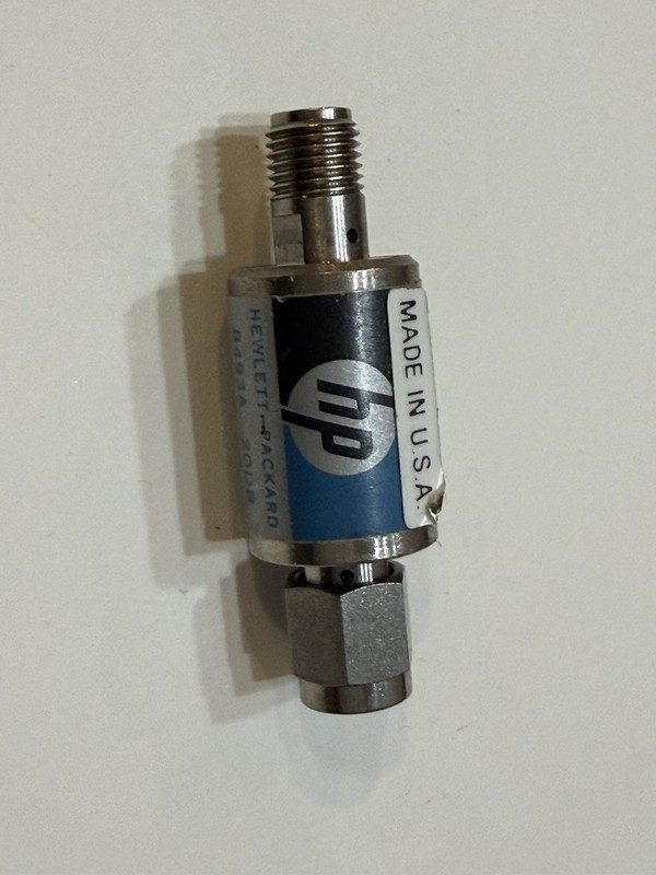 Hewlett Packard 8493A 20dB Attenuator DC-12.4GHz RF Microwave Component gallery