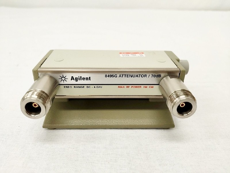 Agilent 8495G-001-024-060 4GHz 70dB Programmable Step Attenuator Tested Working