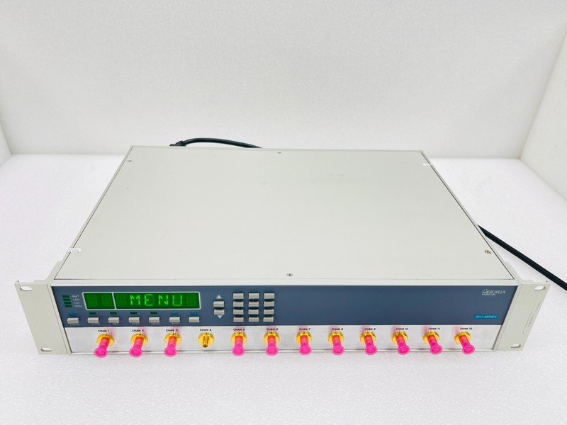 Aeroflex Weinschel 8311-352-12-T Freq: DC TO 6.0 GHz, Channel 12 w/ Power Cord