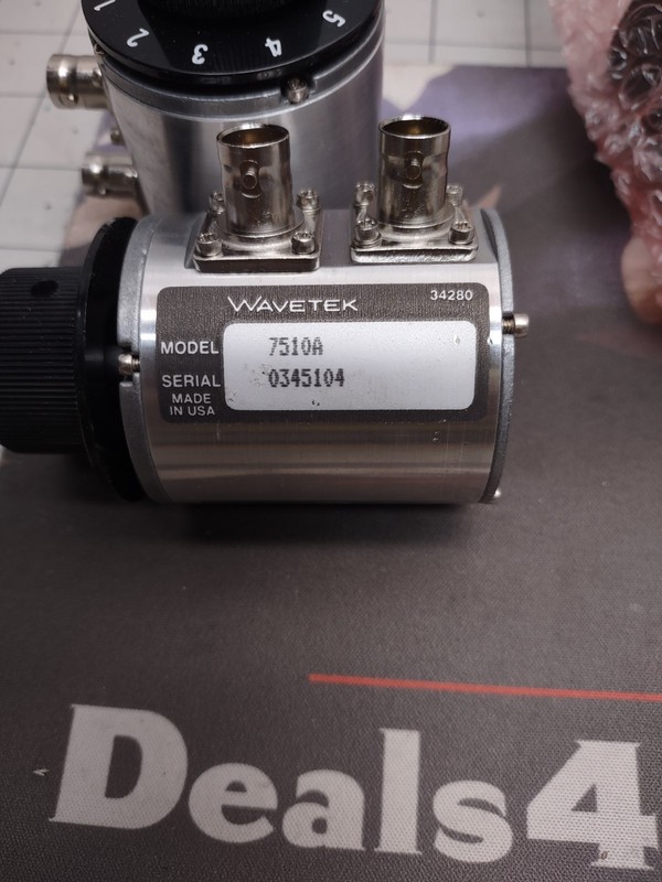 WAVETEK Model 7510A - 75 Ohm Step Attenuator - 0-10 dB - 1 dB Per Step New! gallery