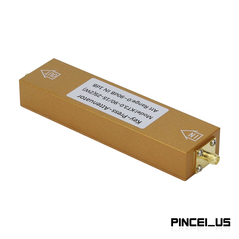 2W SMA Adjustable Attenuator 0-90dB 0-3GHz RF Signal Attenuator 1dB Step-up gallery