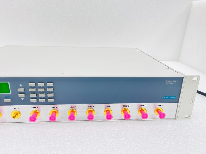Aeroflex Weinschel 8311-352-12-T Freq: DC TO 6.0 GHz, Channel 12 w/ Power Cord gallery