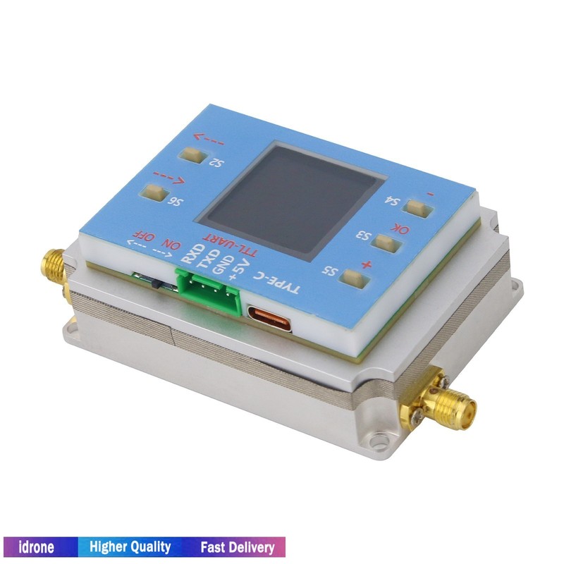 ATT-6000V3.0 90dB DC-3GHz Programmable RF Attenuator 0.25dB Step w/ 1.3" OLED gallery