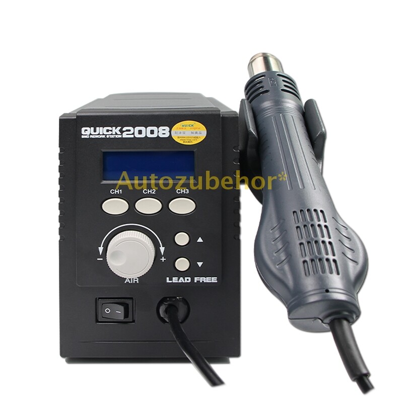 Brand New ESD Hot Air Gun Rework Station With Lead Free Soldering Station 220V gallery