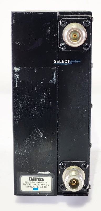 BIRD 100-A-FFN-30 100 WATTS, 30 dB RF BI-DIRECTIONAL ATTENUATOR *LOOK* (REF.: J) gallery