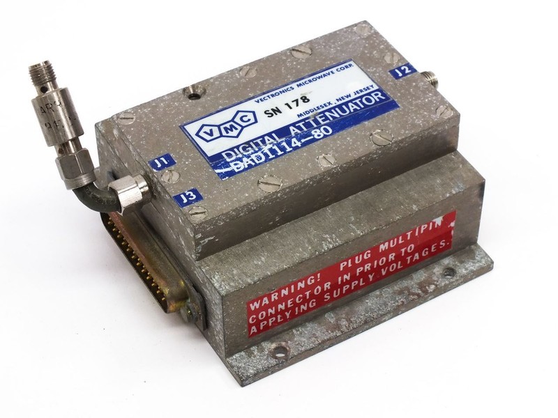 Vectronics Microwave Corp. Digital Attenuator DB-25 Serial Connector DAD1114-80