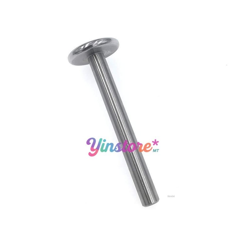 19mm Height Gages Hard Metal Disc Probe, 6mm Shank, L55mm, Compatible TESA 00760076