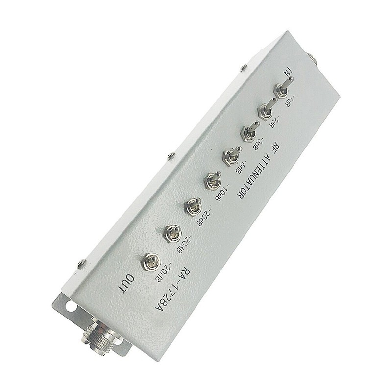 1X for Ham Radio Transmitter DC to250MHZ VARIABLE/ STEP 0-82DB ATTENUATOR