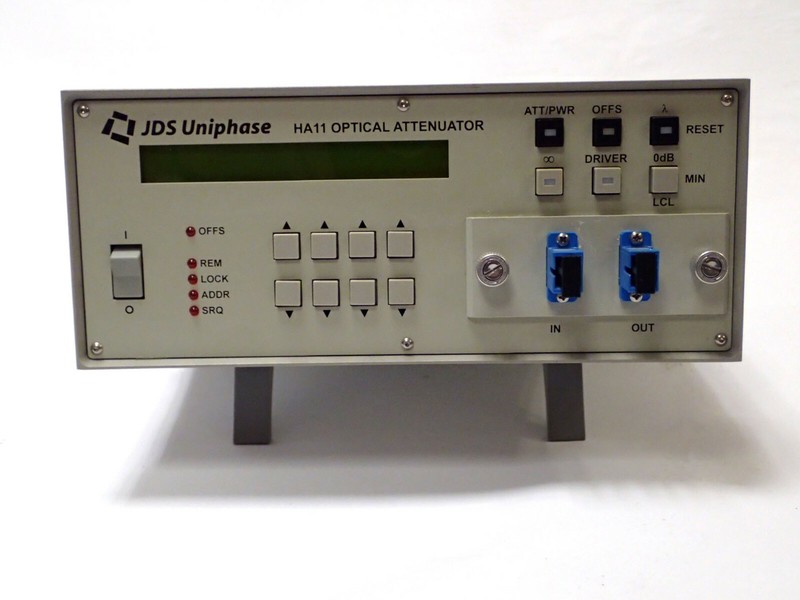 JDS Uniphase HA11 PROGRAMMABLE OPTICAL ATTENUATOR HA117+20ASC1 60dB 500mW TESTED gallery