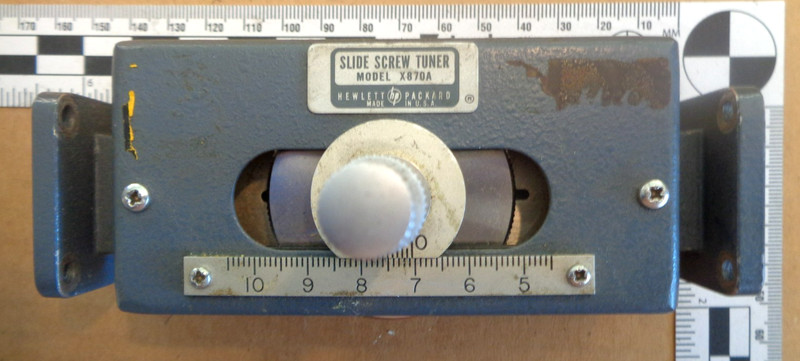 HP X870A Slide Screw Tuner Waveguide WR RF Attenuator – Starrett Micrometer