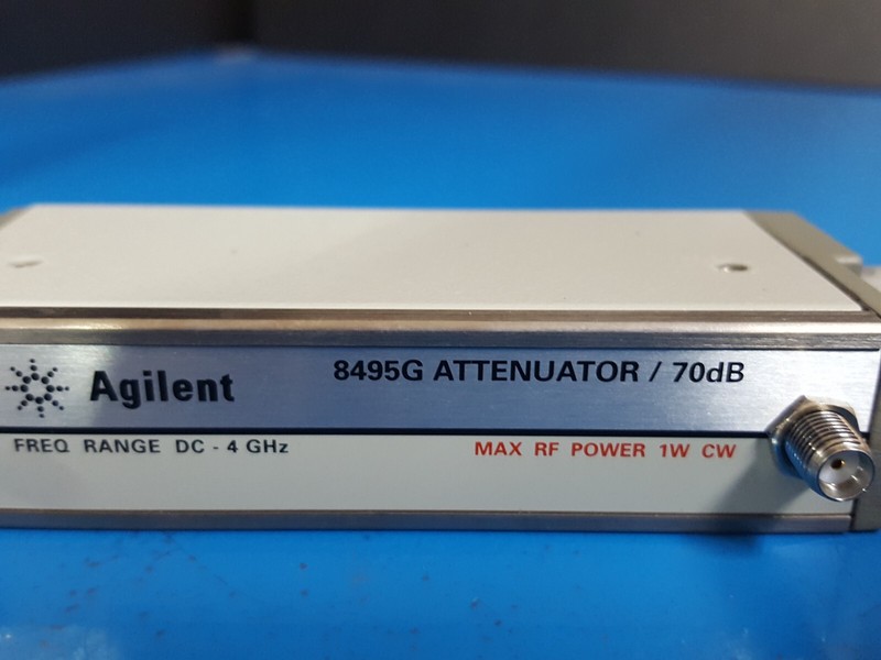 Agilent 8495G: Program Step Attenuator DC-4Ghz 70 dB (Opt. 002 011) - 3746 gallery