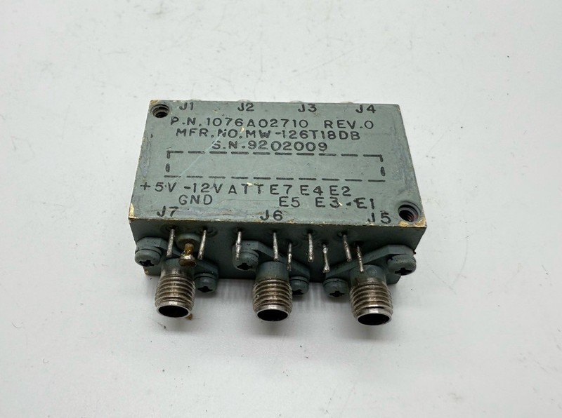 RF Attenuator / Switch Module | SMA | +5V/-12V | P/N 1076A02710 gallery