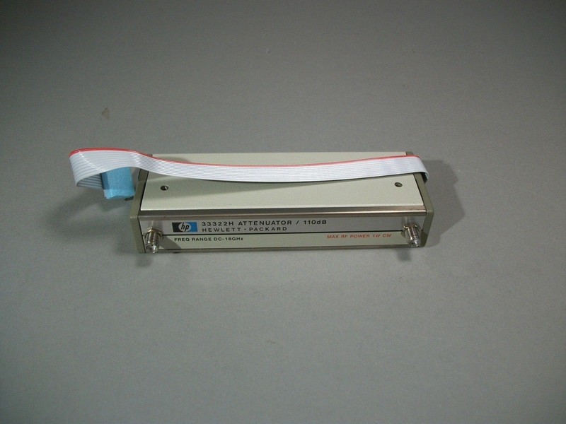 Hewlett Packard 33322H Programmable Step Attenuator DC - 18 GHz 110 dB 5 Volt gallery