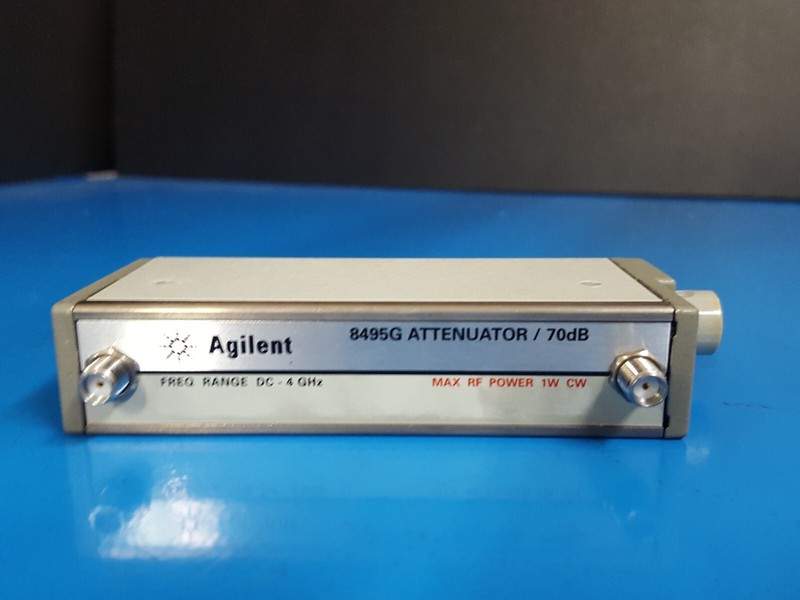 Agilent 8495G: Program Step Attenuator DC-4Ghz 70 dB (Opt. 002 011) - 0093 gallery