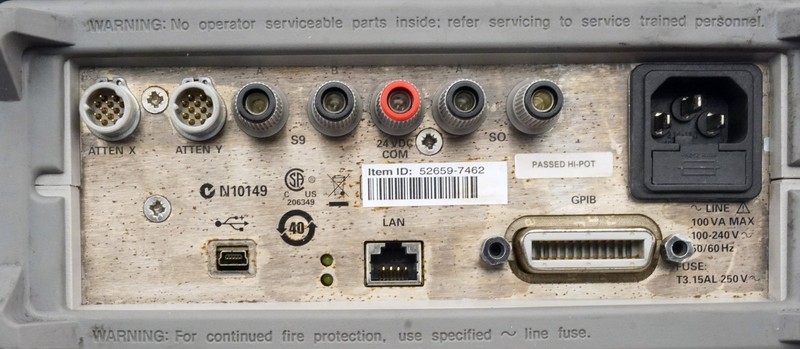 HP - Agilent - Keysight 11713C LXI-Compliant Attenuator/Switch Driver Lot G gallery