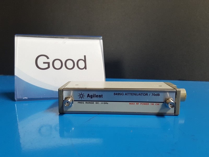 Agilent 8495G: Program Step Attenuator DC-4Ghz 70 dB, W/Opt. 002 011 (0970)