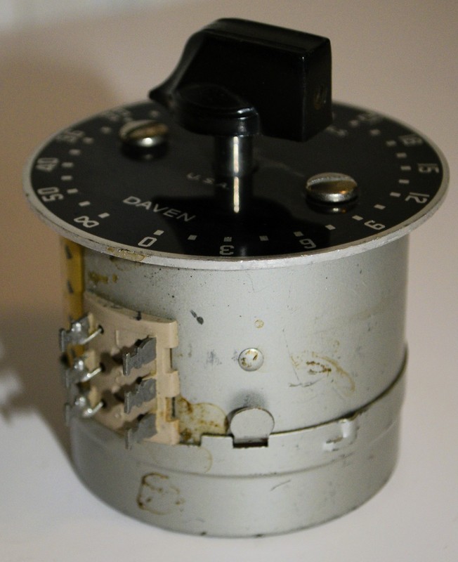 Vintage Unused Daven T-730-K Attenuator 150/150 1.5 dB Taper to Inf gallery