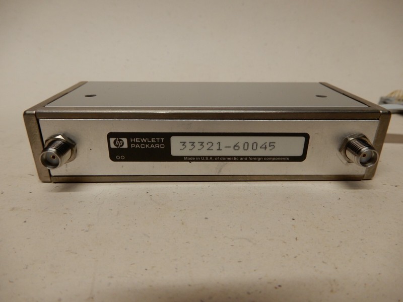 Hewlett Packard 33321-60045 Programmable Step Attenuator DC-4 GHz 0-70 dB Used gallery