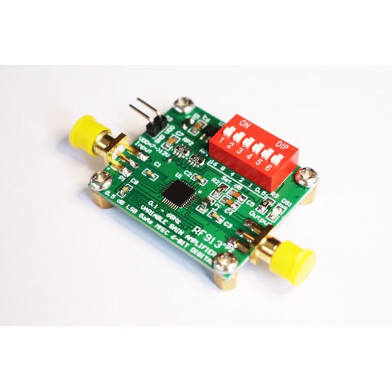RF913 0.1G-6GHz RF Attenuator Module Radio Accessory w/ Amplification Function-