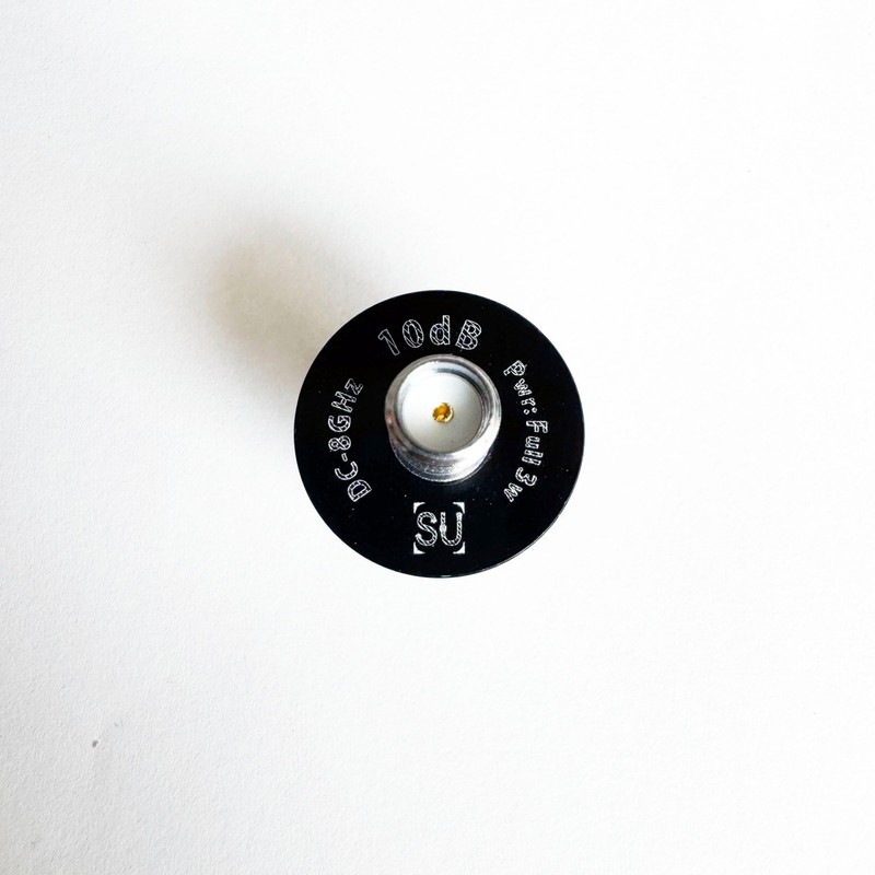 3Watt SMA 10db coaxial fixed attenuator ATT: 1-40dB Frequency DC to 8GHz 50Ohm gallery