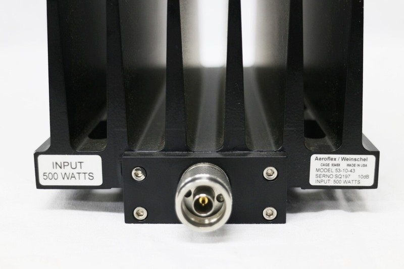 Weinchell 53-10-43 2.5GHz 10dB 500W Attenuator gallery