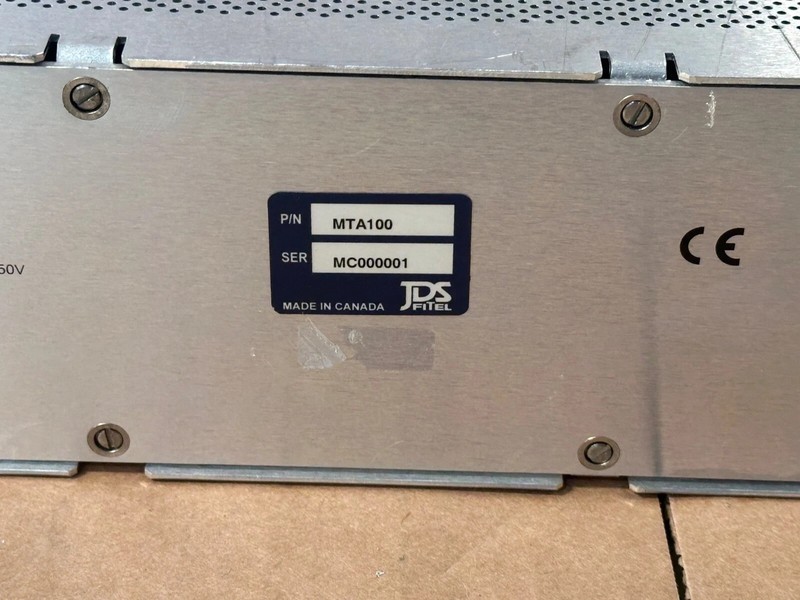 JDS Uniphase MTA100 8‑Slot Programmable Optical Attenuator Shelf MTA300 gallery