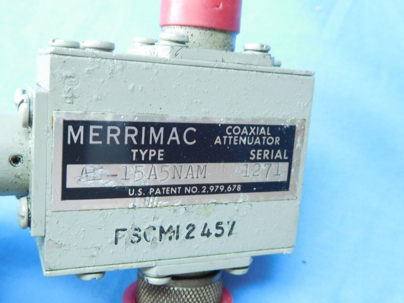 Merrimac AU-15A5NAM Coaxial Attenuator gallery