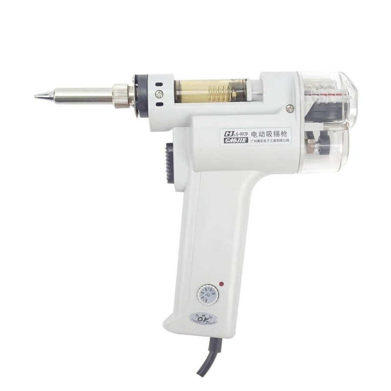 220V 100W Electric Vacuum Pump Solder Sucker Desoldering Gun Soldering S-997P