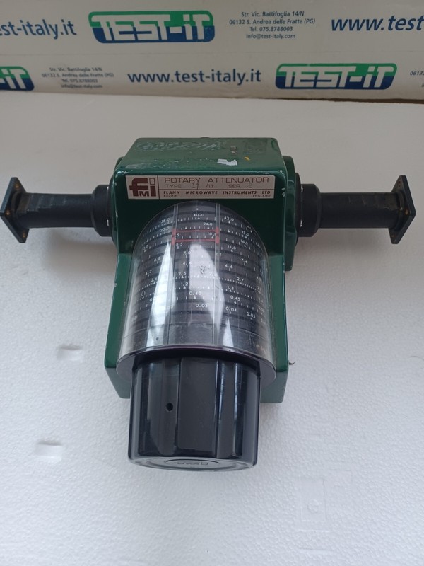 FLANN 1711 WR62 direct reading attenuator