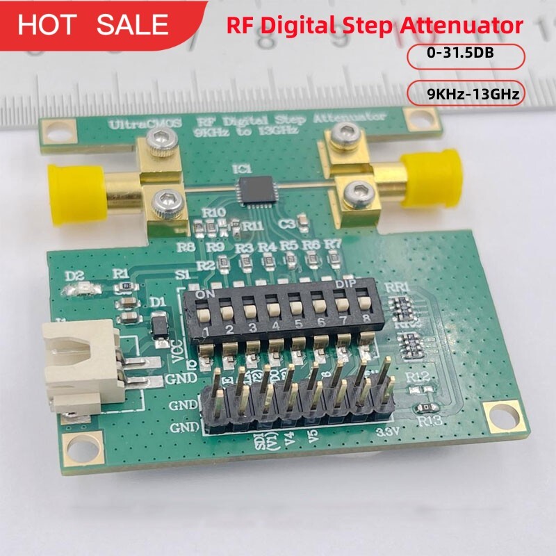 LF-13GHZ 0-31.5DB 9KHz-13GHz RF Step Attenuator Supports Parallel Port Mode