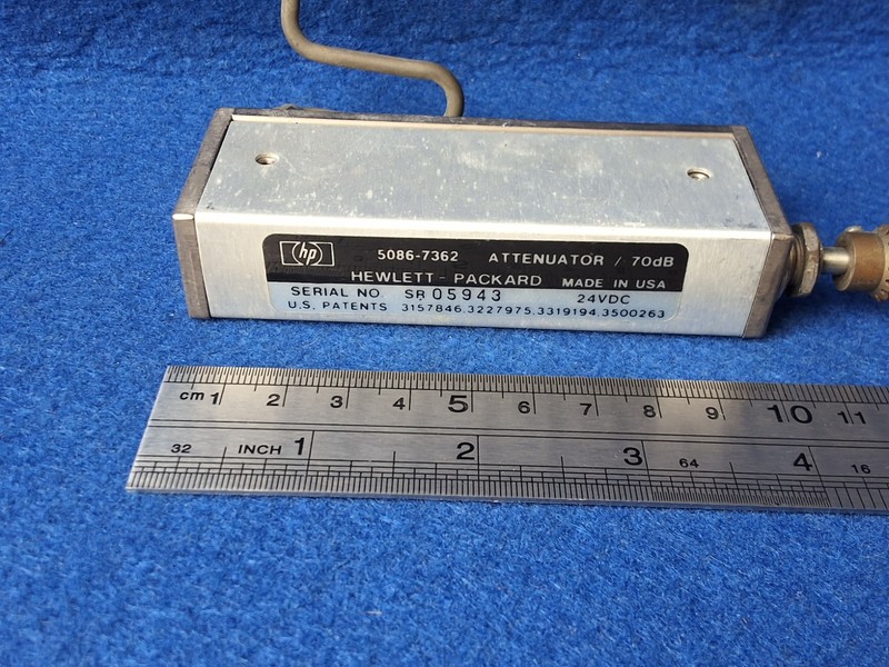 HP 5086-7362 Attenuator, 70 dB, DC -18 GHz. gallery