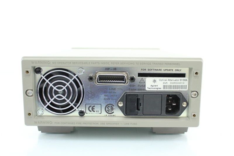 Agilent HP 8156A Optical Attenuator with Option 221 - Calibration included gallery