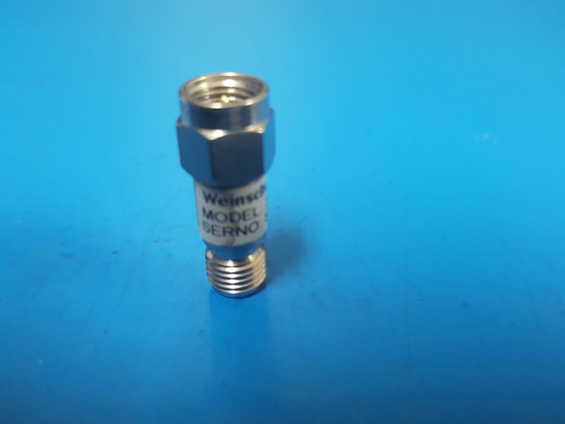 Weinschel 3T-3: Coaxial RF Attenuator 2 W, DC-12.4 GHz (S5564) gallery