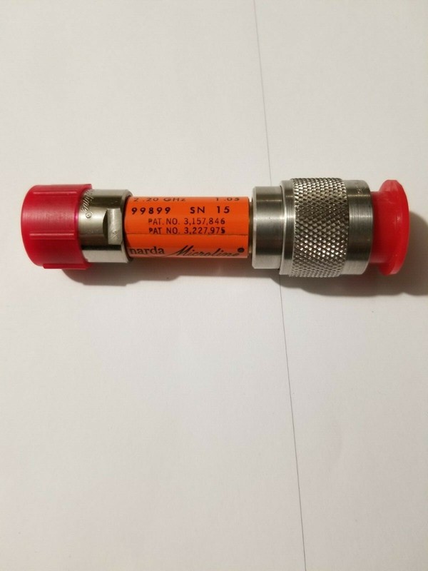 NARDA MICROLINE 771-1-S 1 db COAXIAL ATTENUATOR C239485-1 Qty1 gallery