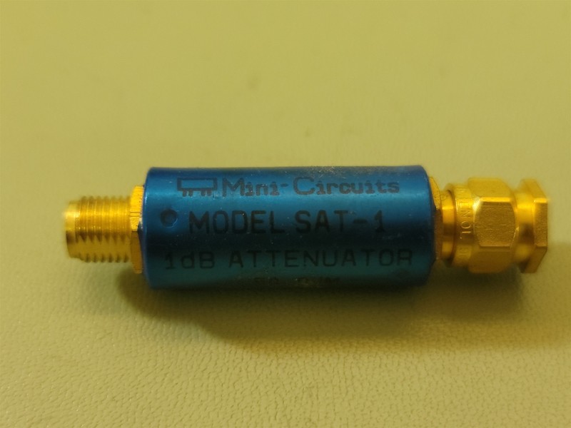 Mini-Circuits SAT-1 , 1dB Attenuator , 50 Ohm/Ω , DC-1500MHz gallery